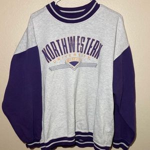 Vintage Northwestern University sweater